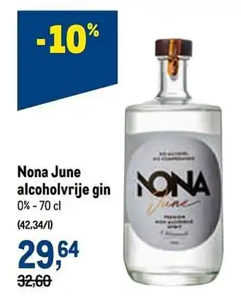 Nona june alcoholvrije gin