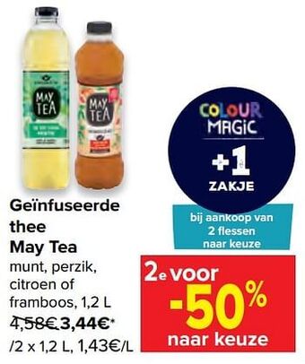 Geïnfuseerde thee may tea