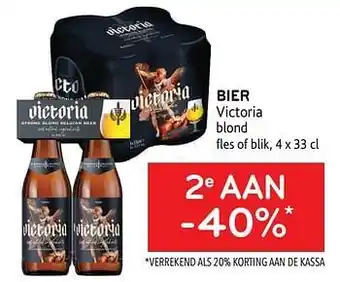 Alvo Bier victoria 2e aan -40% aanbieding