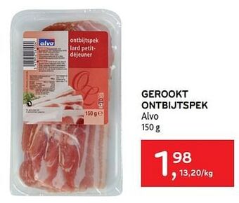 Alvo Gerookt ontbijtspek alvo aanbieding