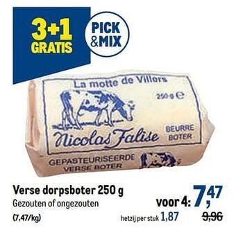 Makro Verse dorpsboter aanbieding