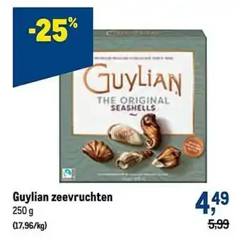 Guylian zeevruchten