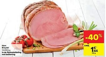 Carrefour Ham breydel aanbieding
