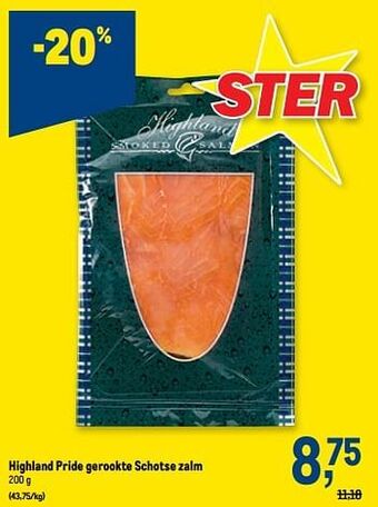 Highland pride gerookte schotse zalm