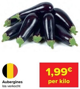 Carrefour Aubergines aanbieding