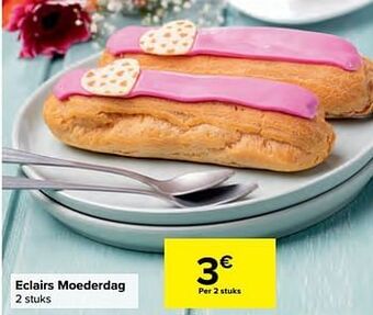 Carrefour Eclairs moederdag aanbieding