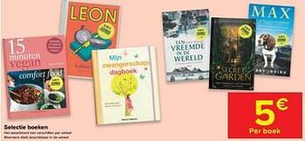 Carrefour Selectie boeken aanbieding