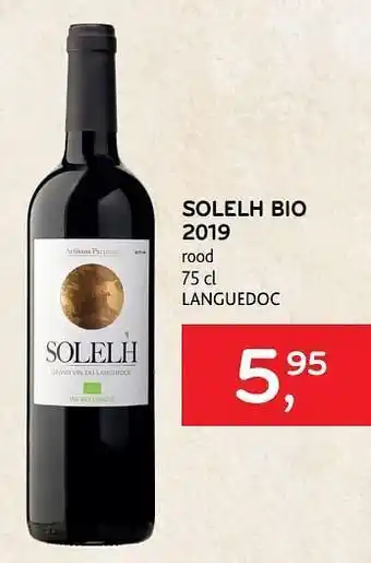 Alvo Solelh bio 2019 rood aanbieding