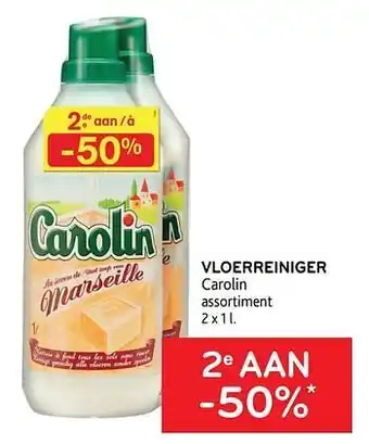 Alvo Vloerreiniger carolin 2e aan -50% aanbieding