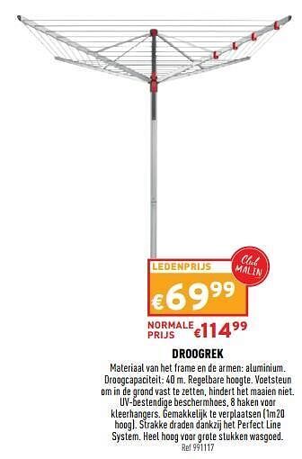 Trafic Droogrek aanbieding
