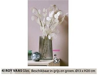 Jysk Roy vaas aanbieding