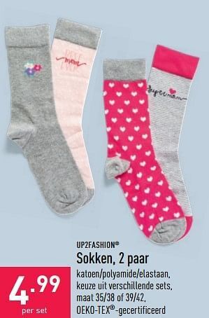 ALDI Sokken aanbieding