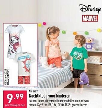 ALDI Nachtkledij voor kinderen aanbieding