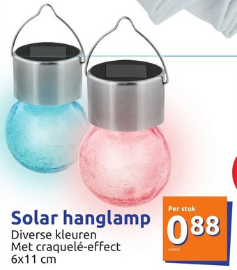 Action Solar hanglamp aanbieding