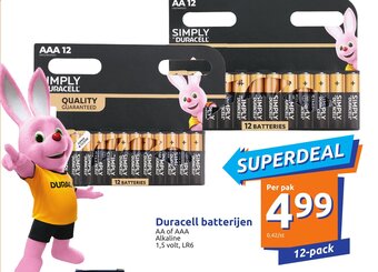 Action Duracell batterijen aanbieding