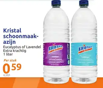 Kristal schoonmaakazijn