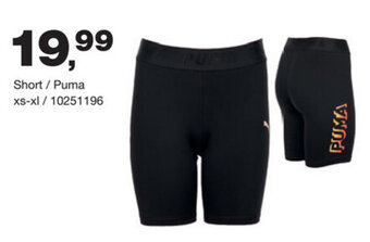 Bristol Puma Short XS-XL aanbieding