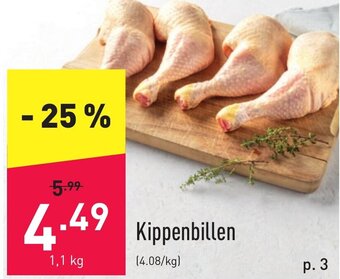 ALDI Kippenbillen aanbieding