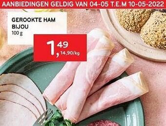 Alvo Gerookte ham bijou aanbieding