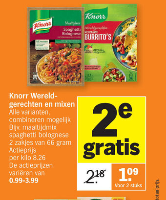 Knorr Wereldgerechten en mixen