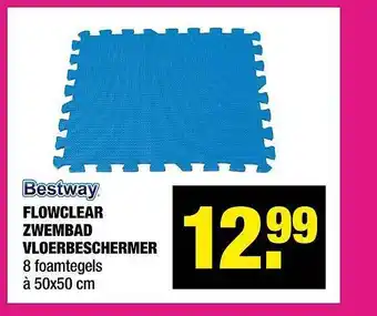 Big Bazar Bestway Flowclear Zemband Vloerbeschermer 50X50 cm aanbieding