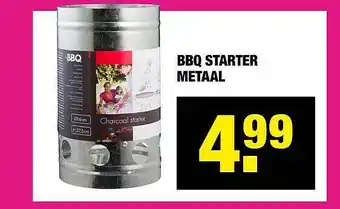 Big Bazar Bbq Starter Metaal aanbieding