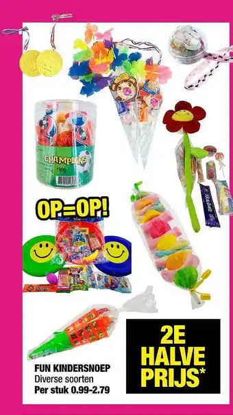 Big Bazar Fun Kindersnoep aanbieding