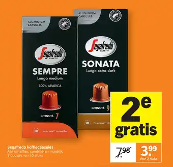 Segafredo koffiecapsules