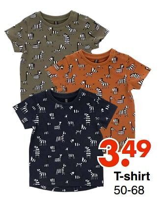 Wibra T-shirt aanbieding