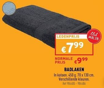 Trafic Badlaken aanbieding