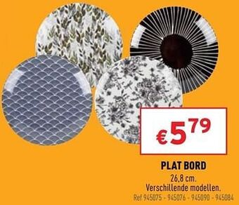 Trafic Plat bord aanbieding