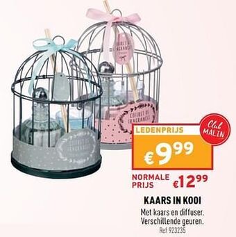 Trafic Kaars in kooi aanbieding