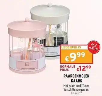 Trafic Paardenmolen kaars aanbieding