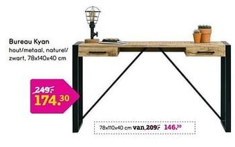 Leen Bakker Bureau kyan aanbieding