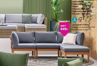 Leen Bakker Loungeset orléans aanbieding