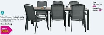 Leen Bakker Tuinset cannes tarbes 7-delig aanbieding