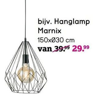 Leen Bakker Hanglamp marnix aanbieding