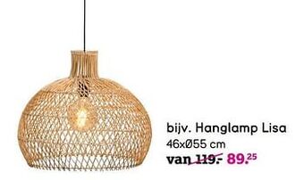 Leen Bakker Hanglamp lisa aanbieding