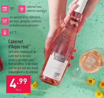 ALDI Cabernet d'Anjou rose aanbieding