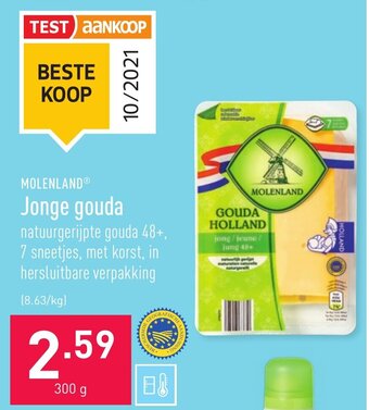 ALDI Molenland Jonge gouda aanbieding