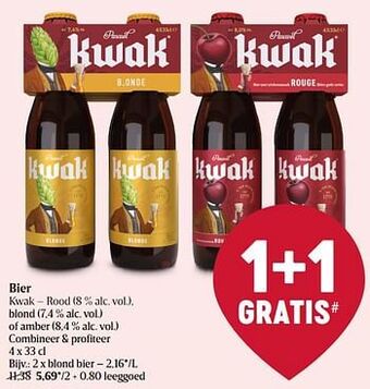 Delhaize Blond bier aanbieding
