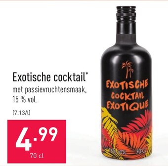 ALDI Exotische cocktail aanbieding