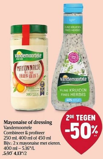 Delhaize Mayonaise met eieren aanbieding