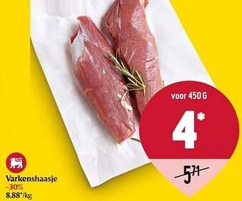 Delhaize Varkenshaasje aanbieding