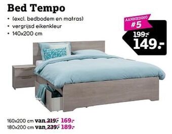Bed tempo