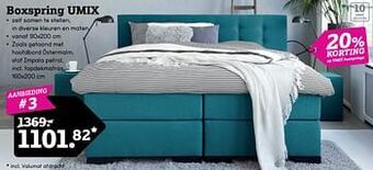 Leen Bakker Boxspring umix aanbieding