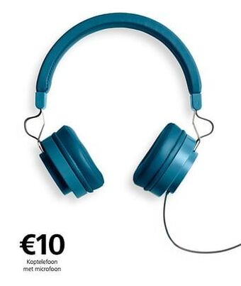 Koptelefoon met microfoon