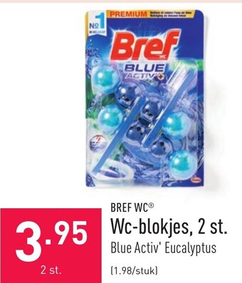 ALDI Bref WC Wc-blokjes, 2 st. aanbieding