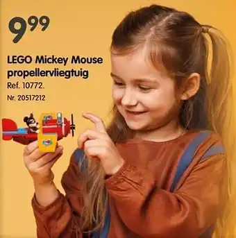 Lego mickey mouse propellervliegtuig