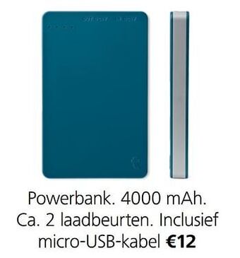 Flying Tiger Powerbank aanbieding